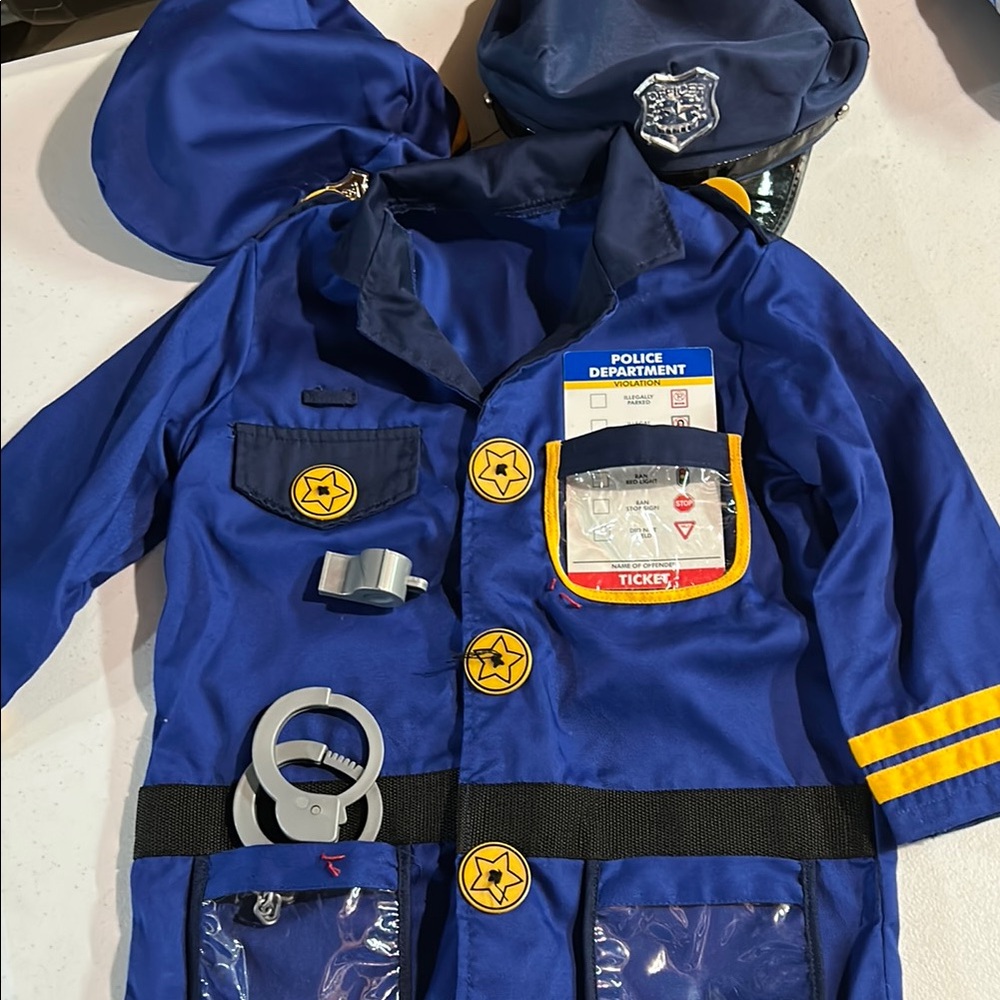 Kids Police Officer Costume with Accessories